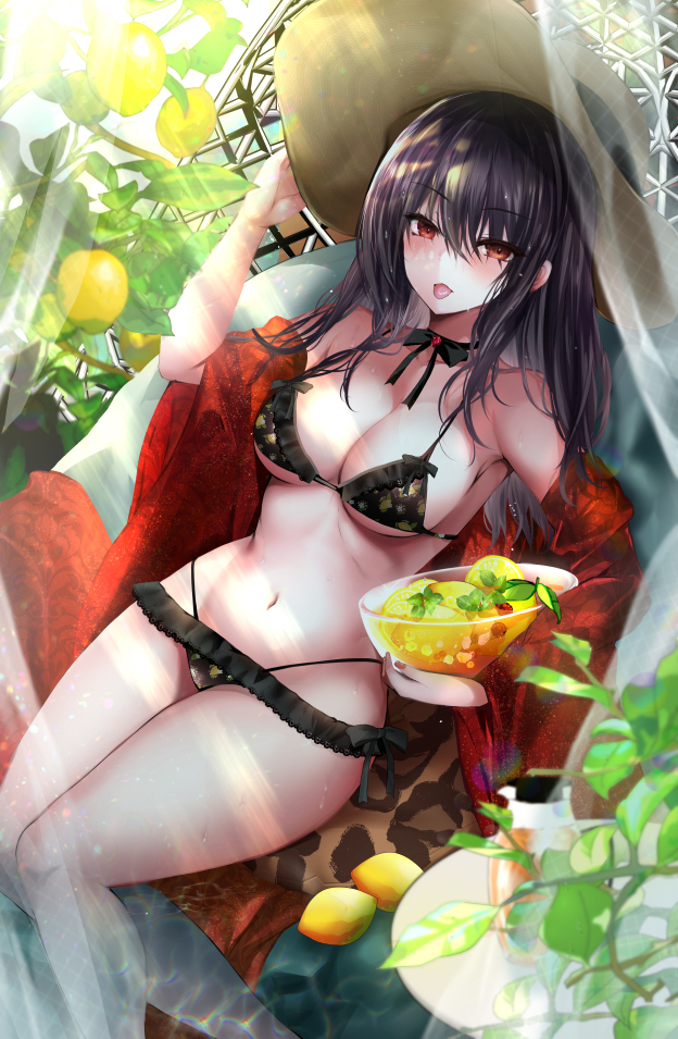 This is a pixiv picture whose title is Lemon.