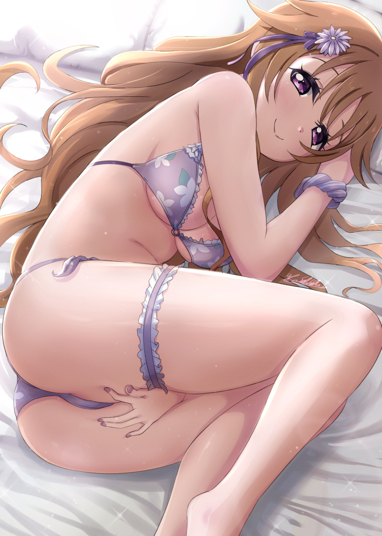 This is a pixiv picture whose title is Swinging!彼方.