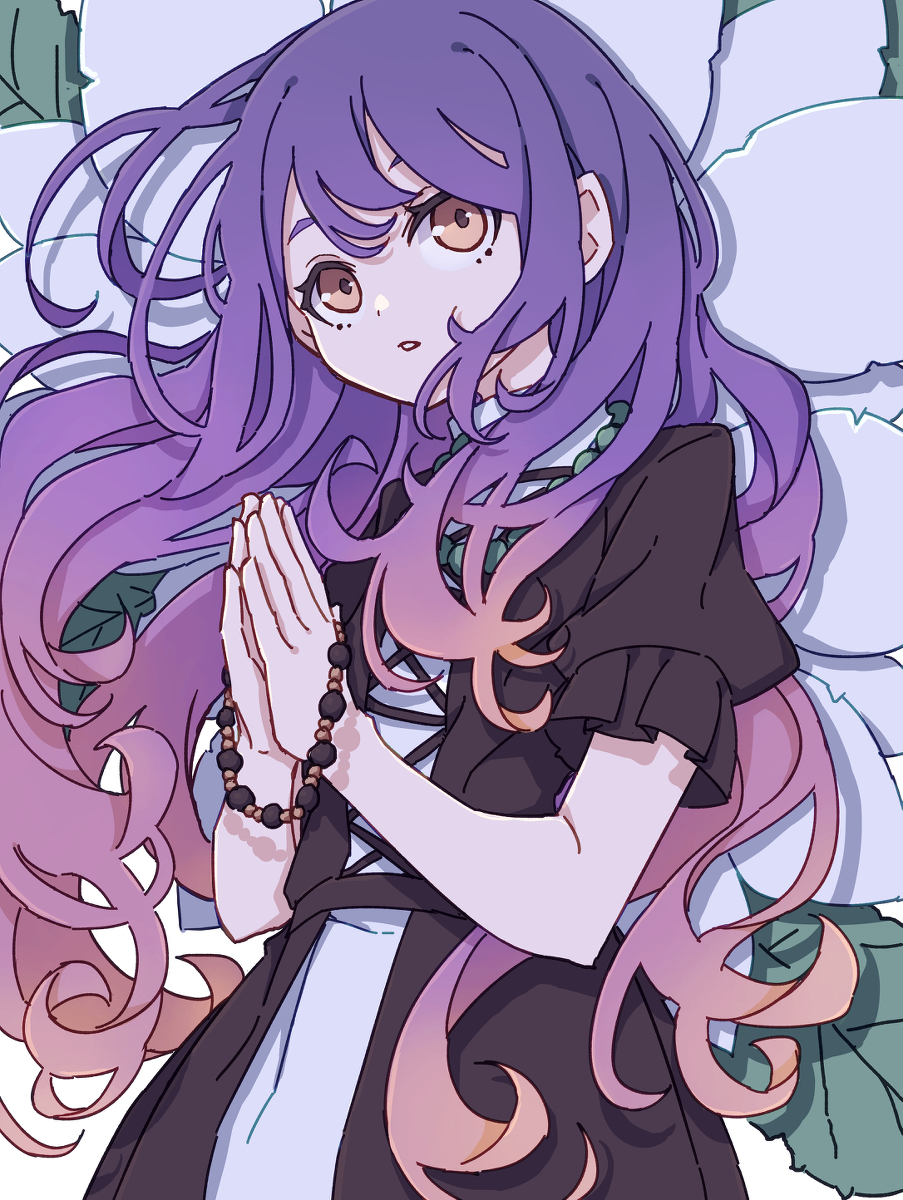 This is a pixiv picture whose title is 誰のために祈るのか.