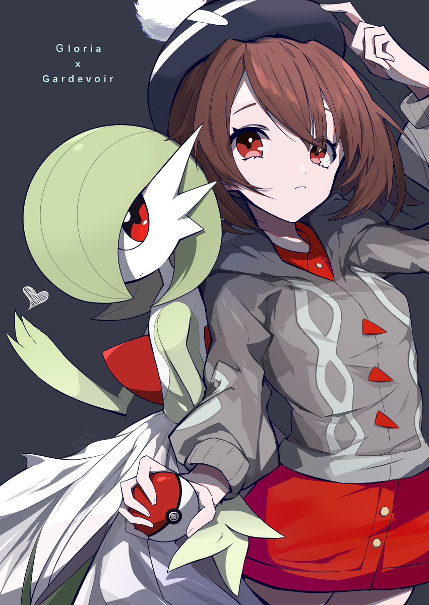 This is a pixiv picture whose title is Pokémon-小优x沙奈朵.