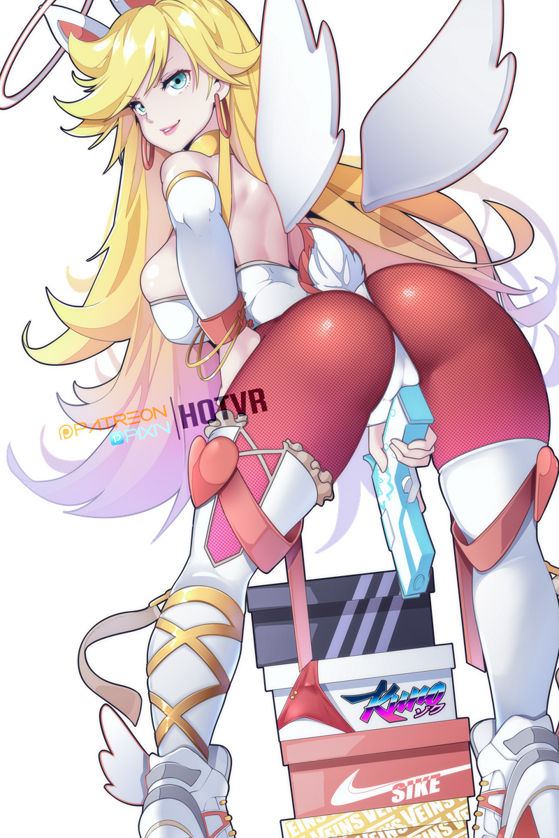 This is a pixiv picture whose title is Panty bunny drip.