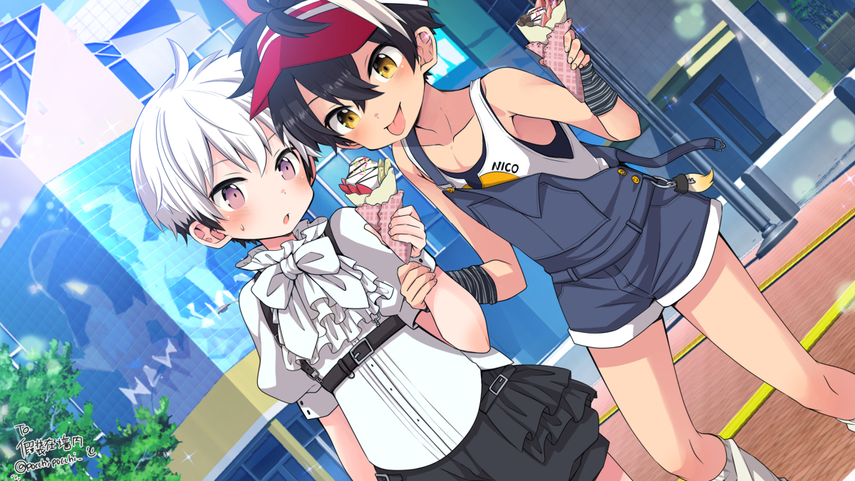 This is a pixiv picture whose title is よその子夏服デザイン！.