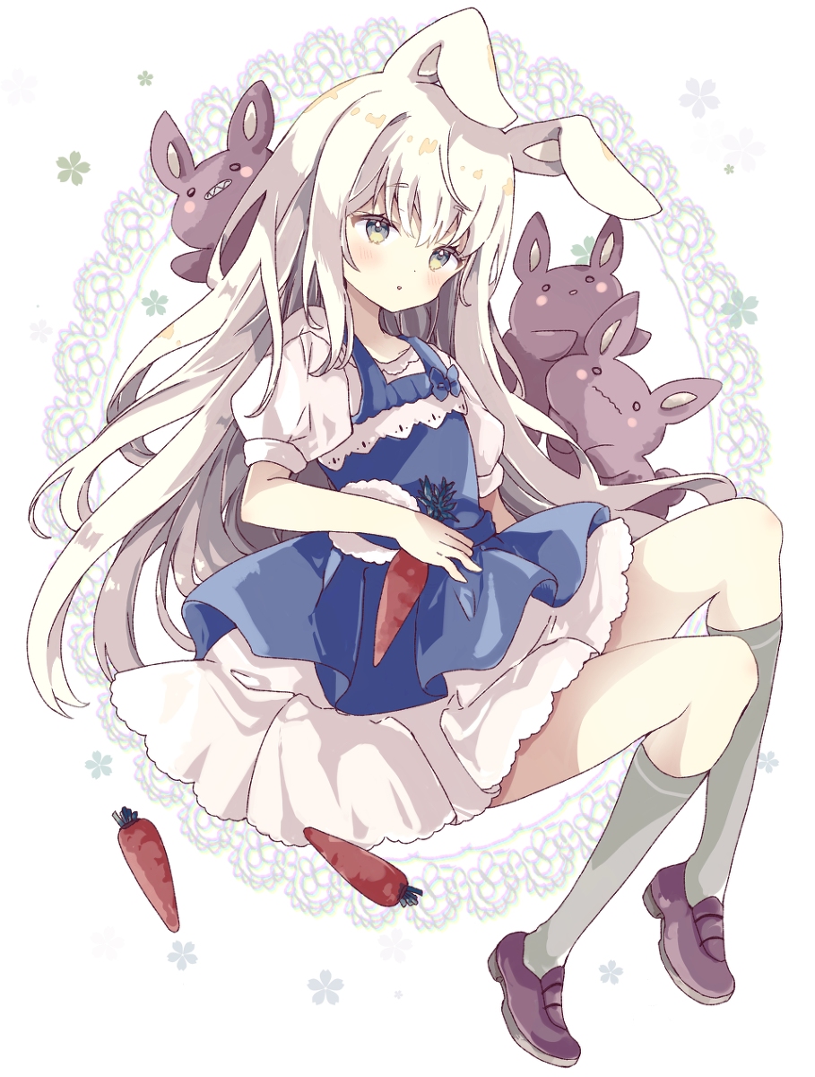 This is a pixiv picture whose title is 🥕.