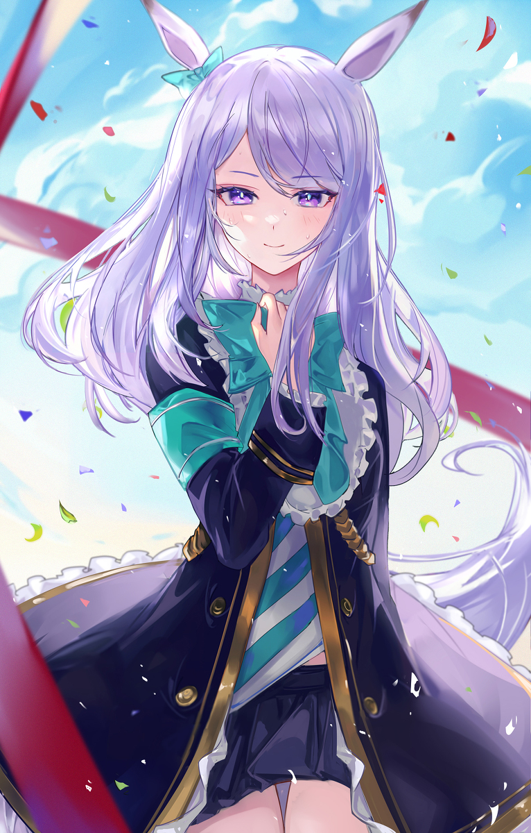 This is a pixiv picture whose title is 目白麥昆.