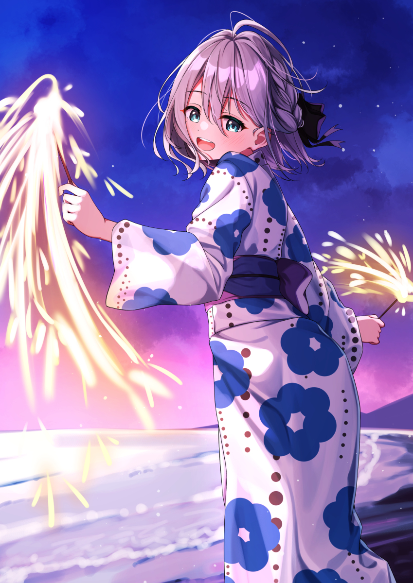 This is a pixiv picture whose title is おいすー.