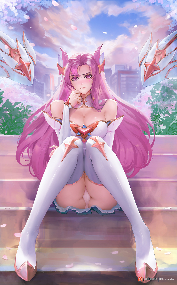 This is a pixiv picture whose title is star guardian kaisa.