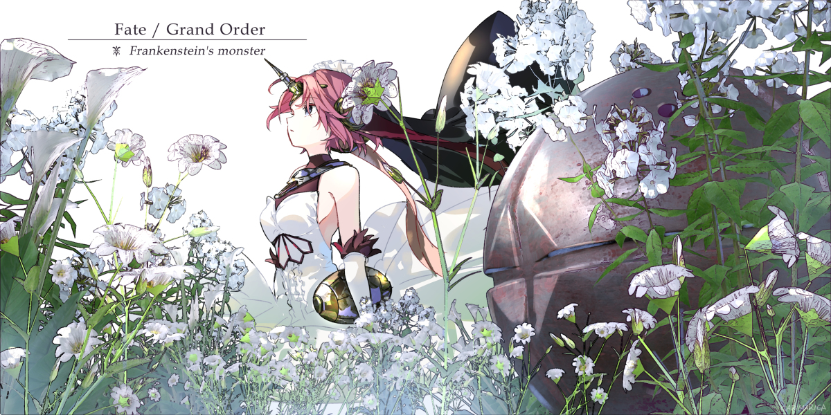 This is a pixiv picture whose title is 【FGO】フランケンシュタイン.