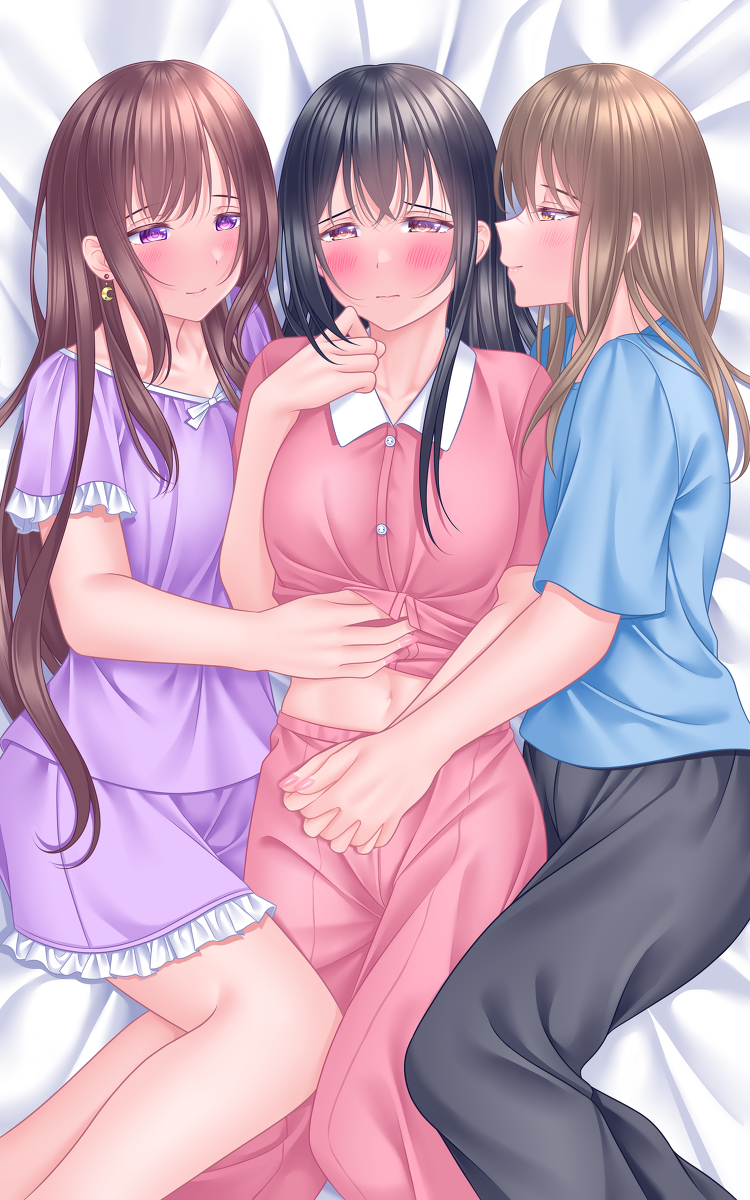 This is a pixiv picture whose title is 「珈琲とココアとホットミルク」.