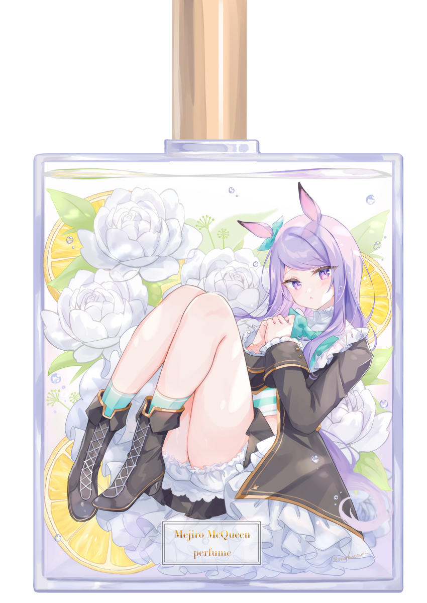 This is a pixiv picture whose title is Mejiro McQueen perfume Ⅰ.