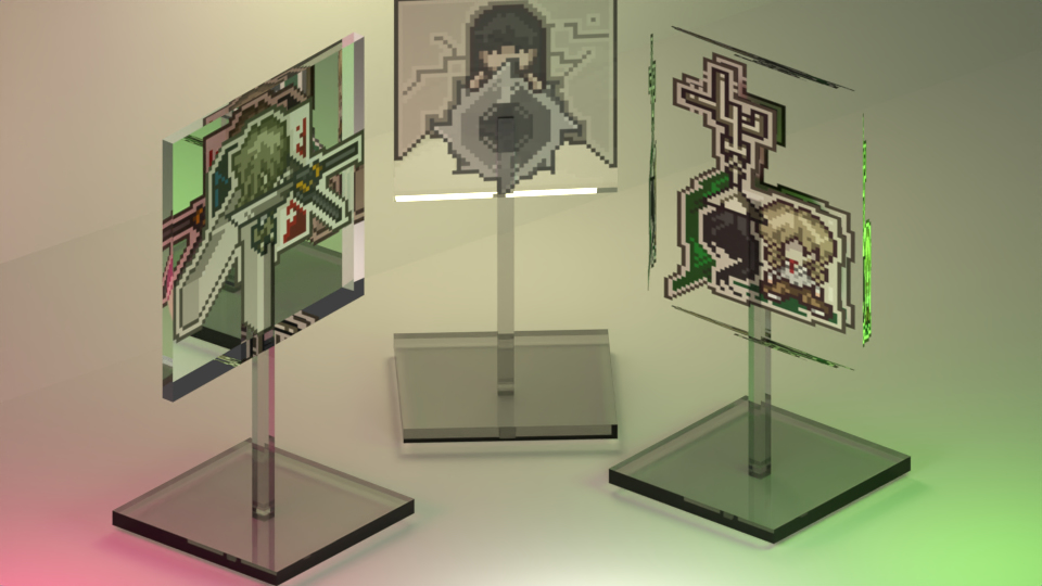 This is a pixiv picture whose title is やばたにえん３作アイコン.