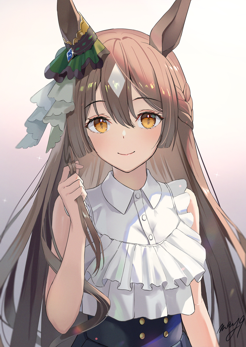 This is a pixiv picture whose title is サトノダイヤモンド.