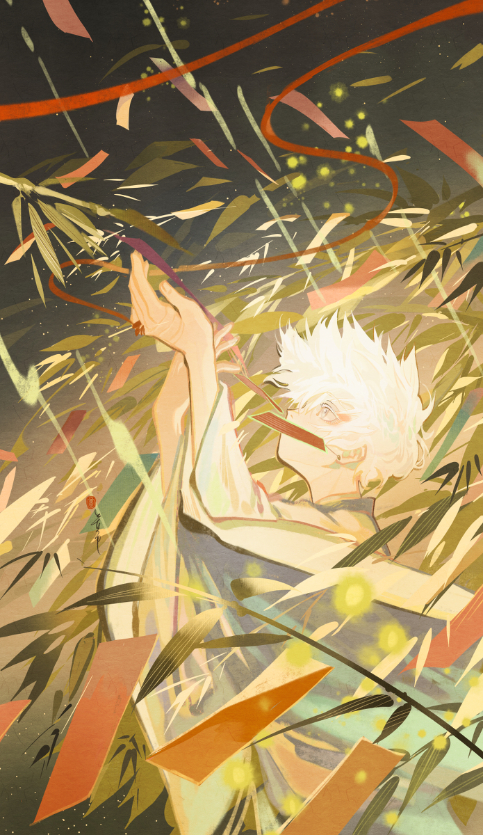 This is a pixiv picture whose title is 七夕.