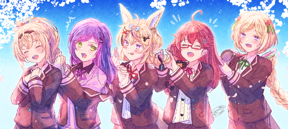 This is a pixiv picture whose title is 🌸.