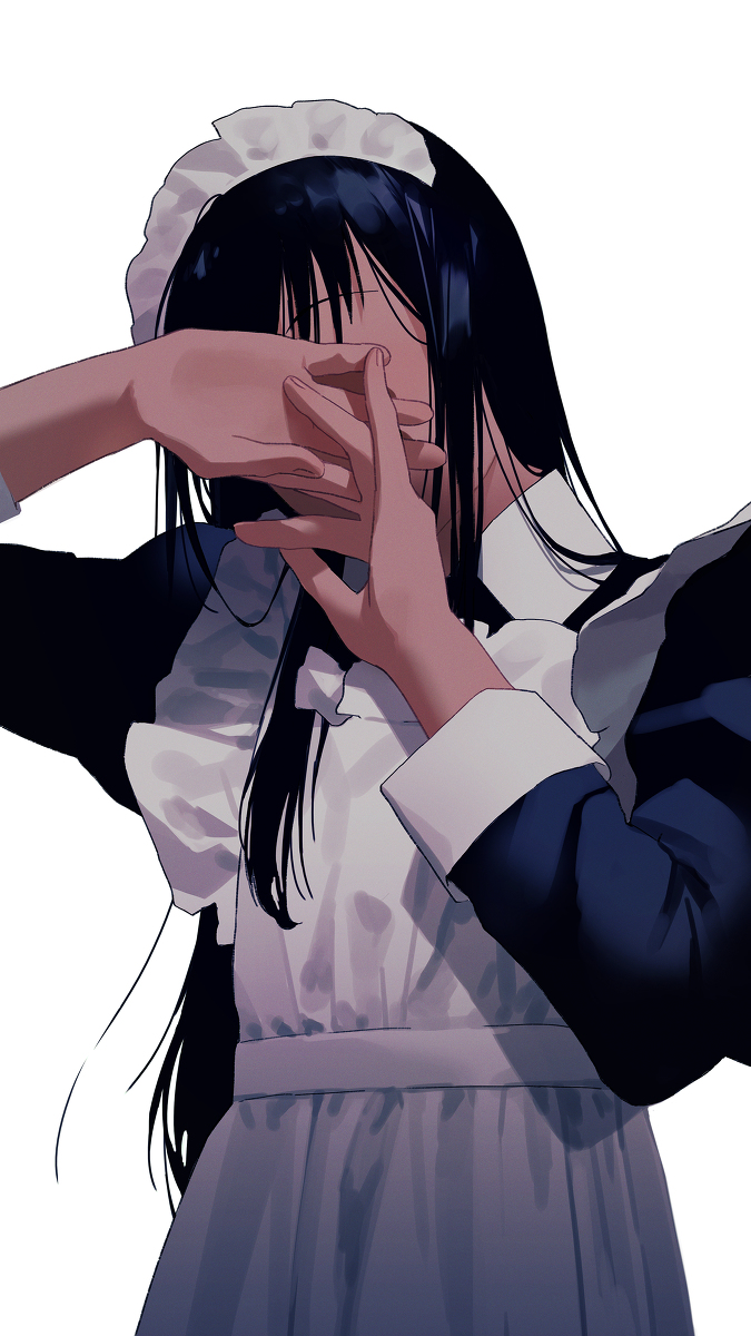 This is a pixiv picture whose title is ⬜️⬛️.