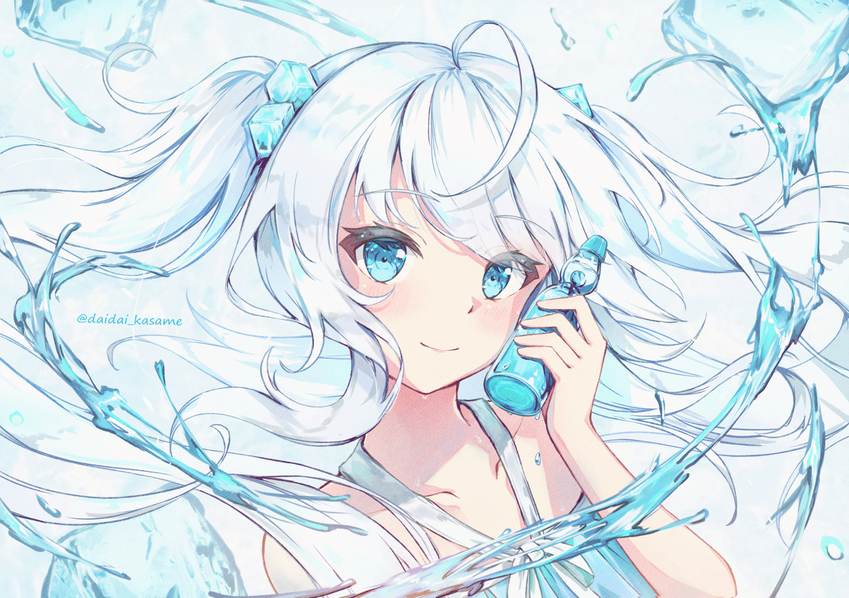 This is a pixiv picture whose title is ラムネ.