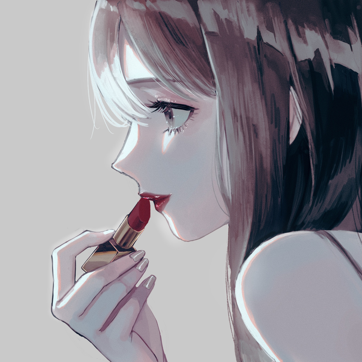 This is a pixiv picture whose title is rouge.