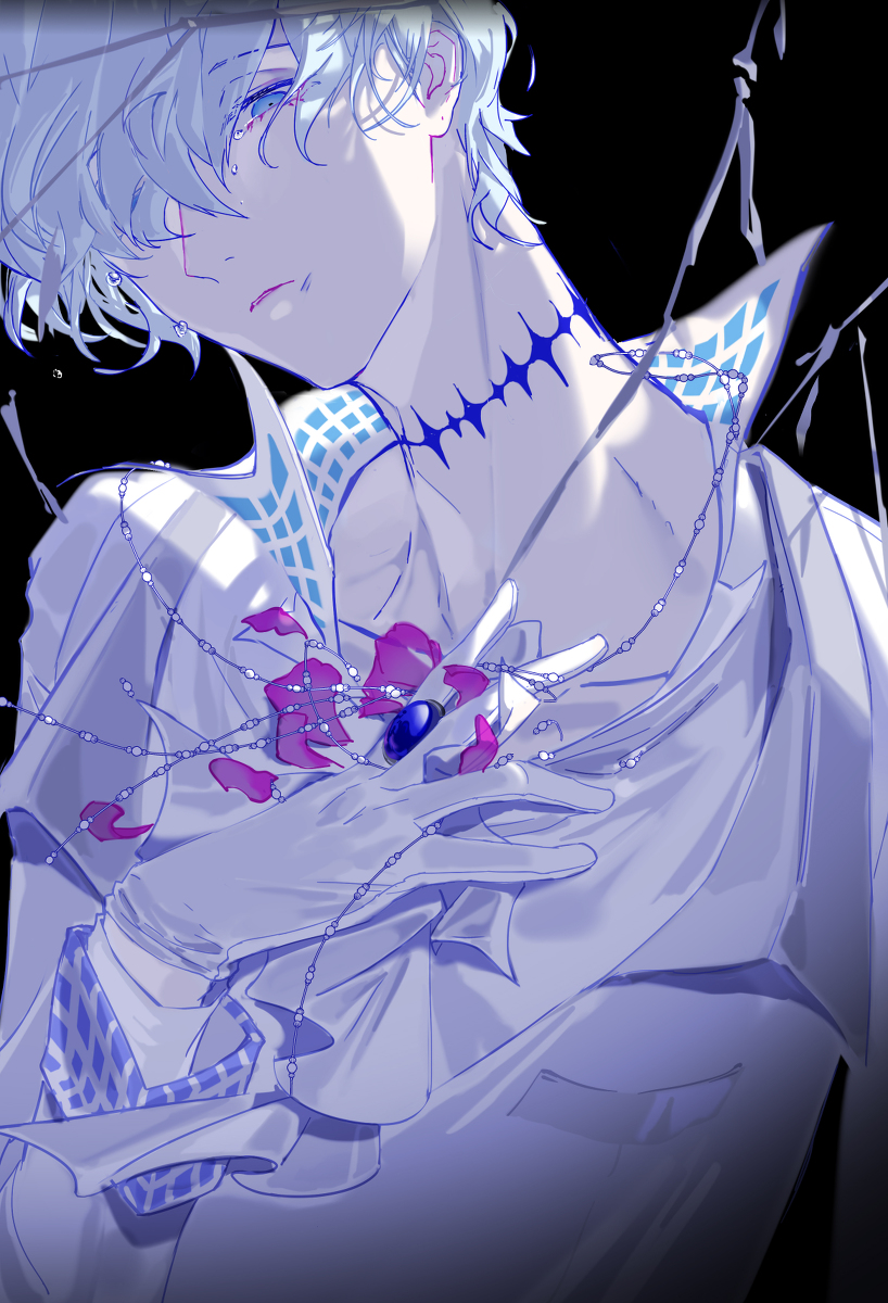 This is a pixiv picture whose title is 心魔以及破碎.