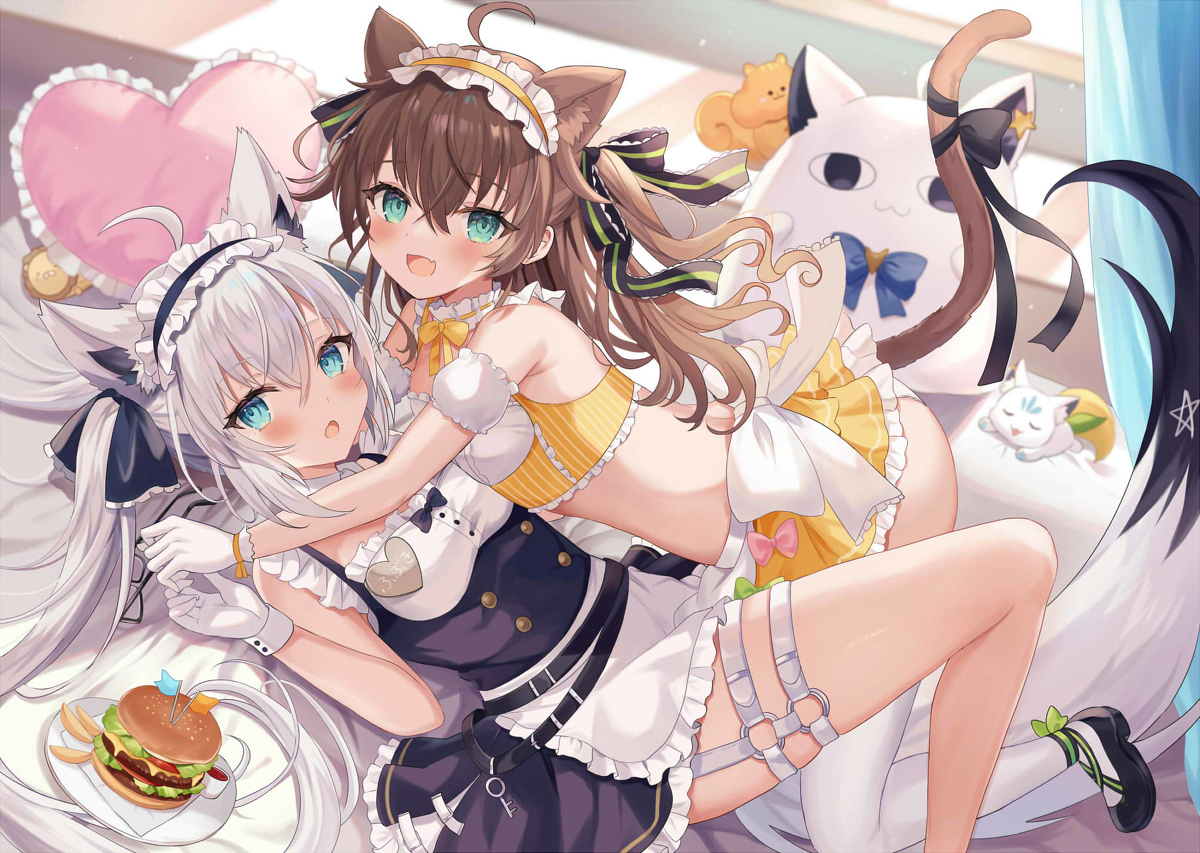 This is a pixiv picture whose title is 夏色フブキ.