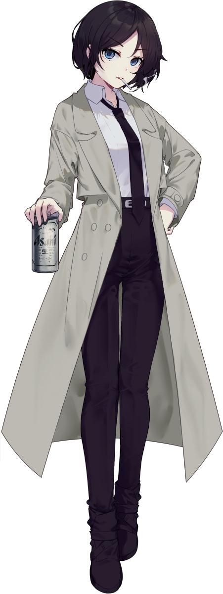 This is a pixiv picture whose title is 人设——西宫水纪.