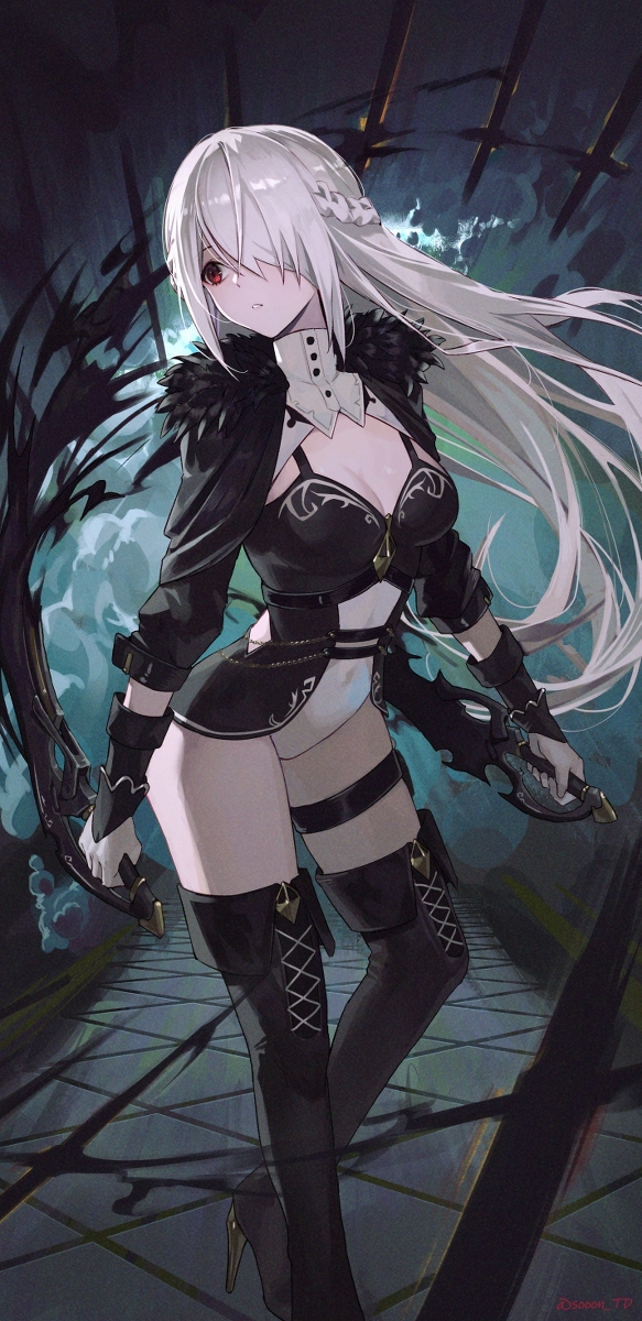 This is a pixiv picture whose title is 影.