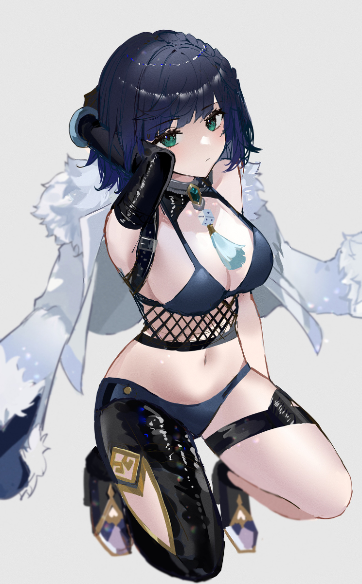 This is a pixiv picture whose title is 80日目、夜蘭.