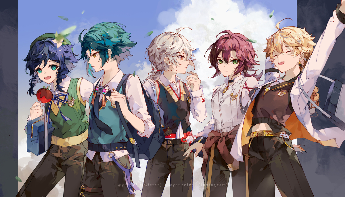 This is a pixiv picture whose title is 风系.