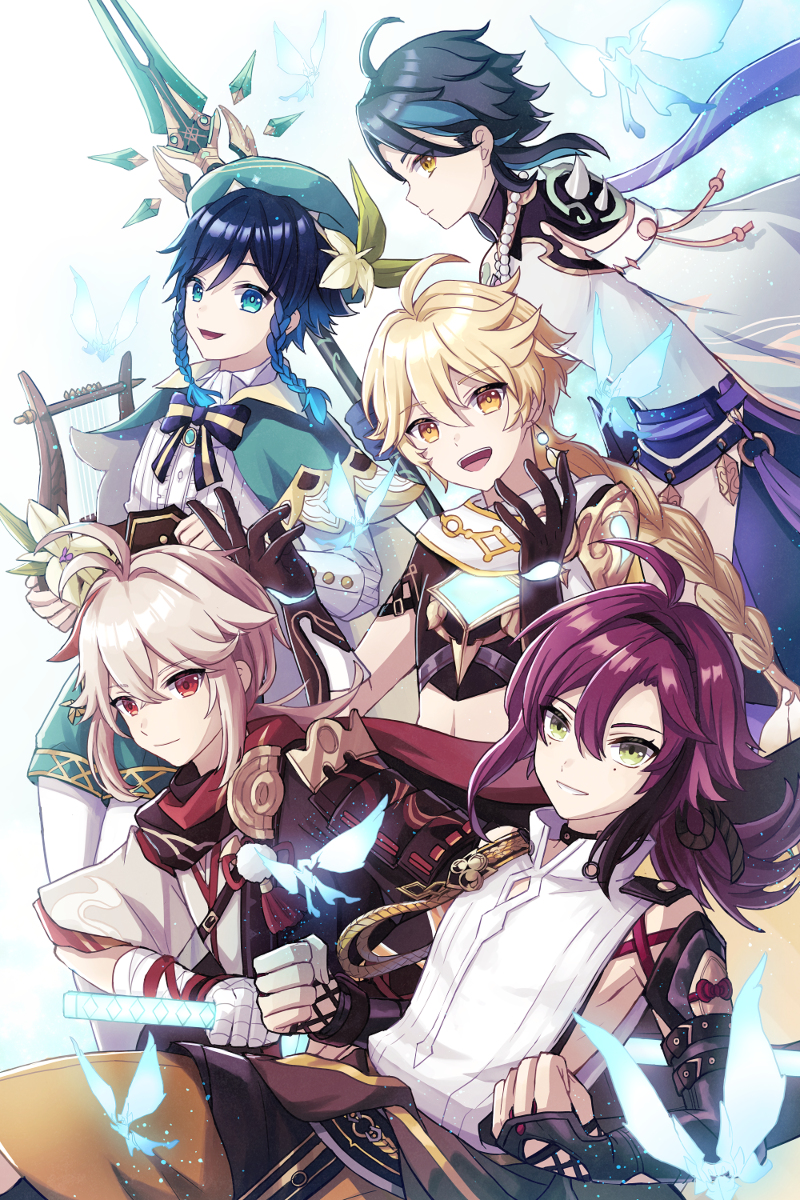 This is a pixiv picture whose title is 原神まとめ②.