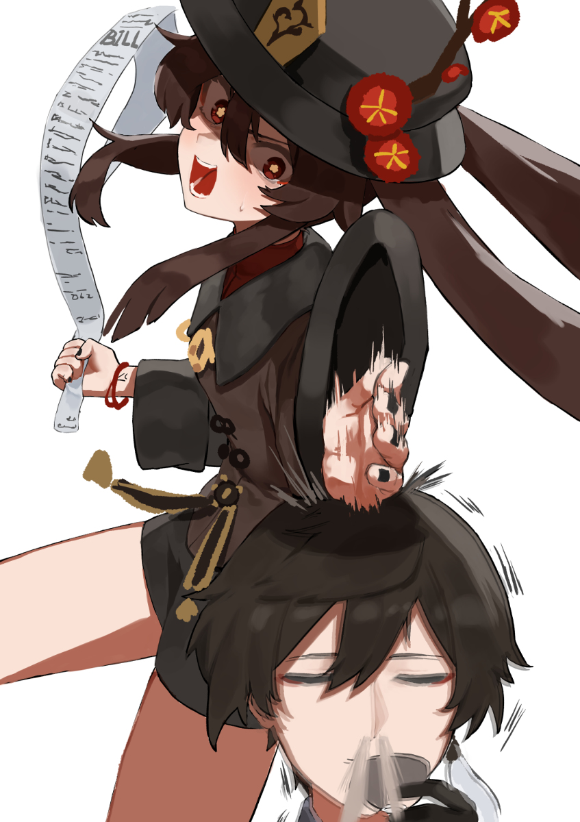 This is a pixiv picture whose title is 胡桃.