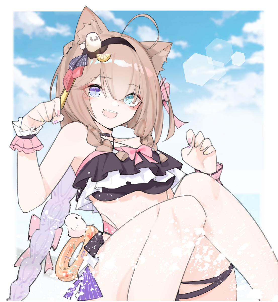 This is a pixiv picture whose title is SUMMER.