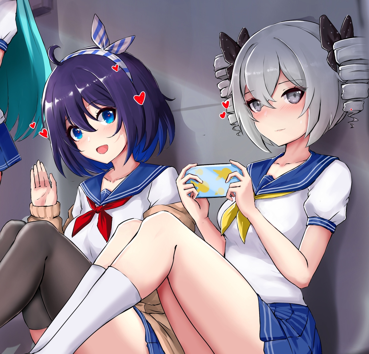 This is a pixiv picture whose title is Honkai: Bronya and Seele.