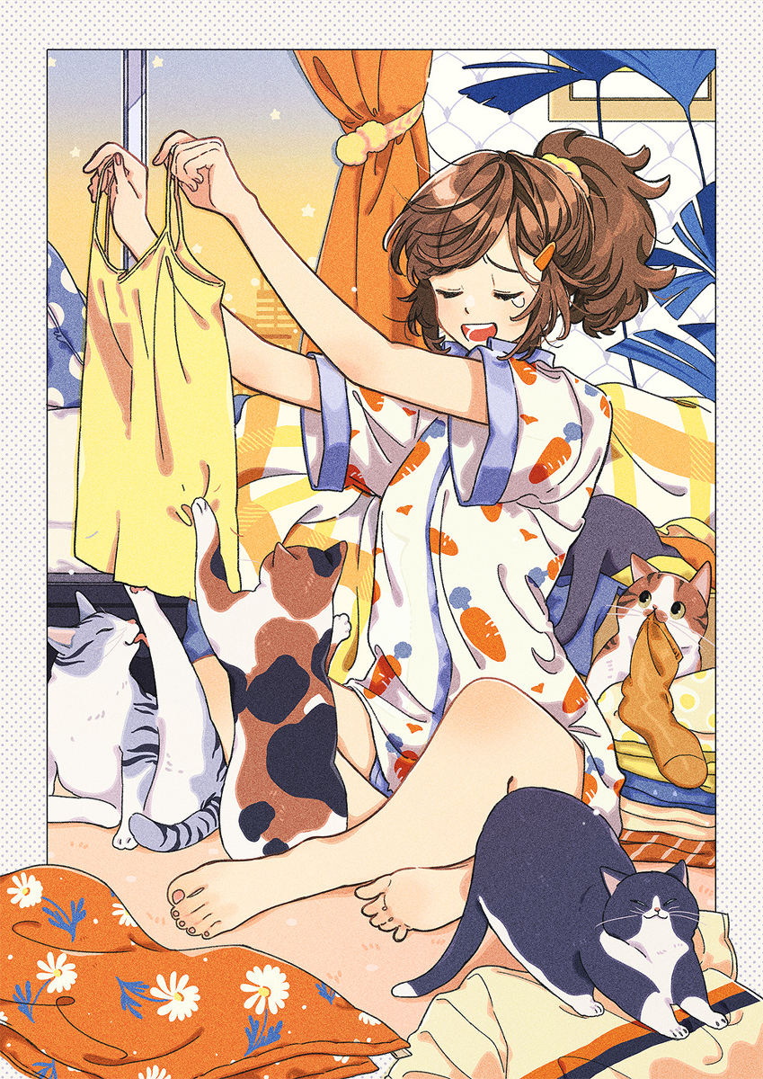 This is a pixiv picture whose title is いつまでたっても終わらない.