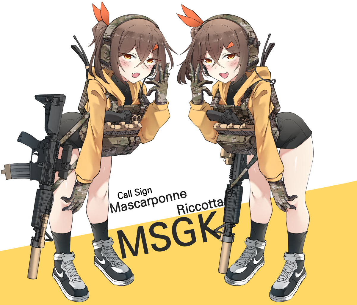 This is a pixiv picture whose title is Mascarponne & Riccotta.