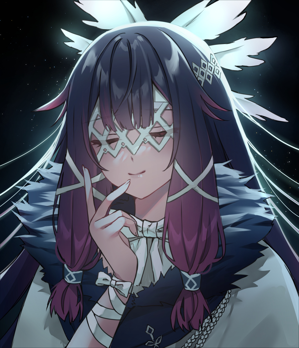 This is a pixiv picture whose title is Columbina.