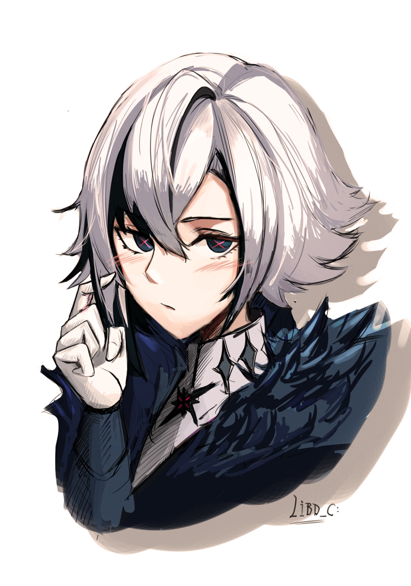 This is a pixiv picture whose title is 召使 <3.