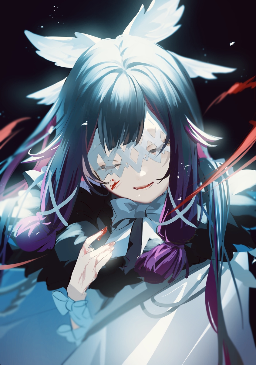 This is a pixiv picture whose title is 少女.
