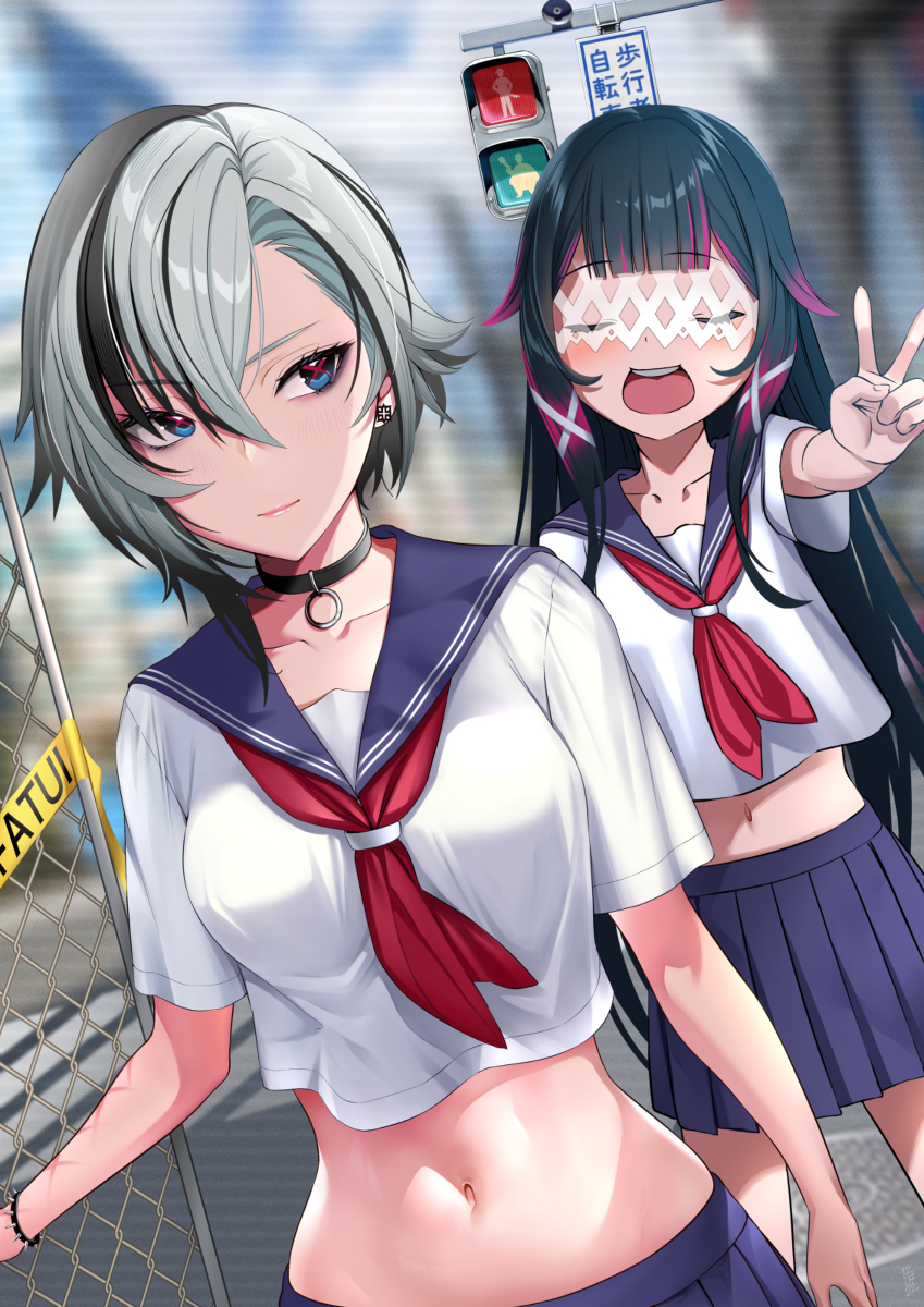 This is a pixiv picture whose title is 🚏Fatui(s)🚦.