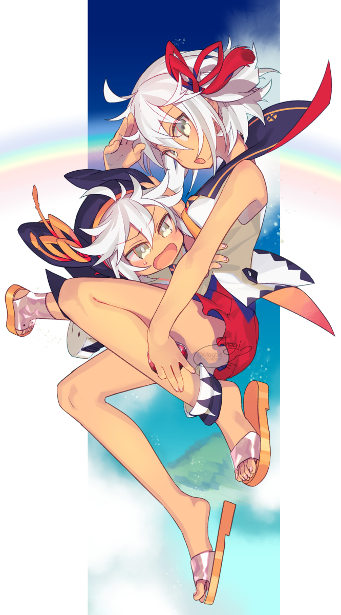 This is a pixiv picture whose title is オルタちゃんズ.