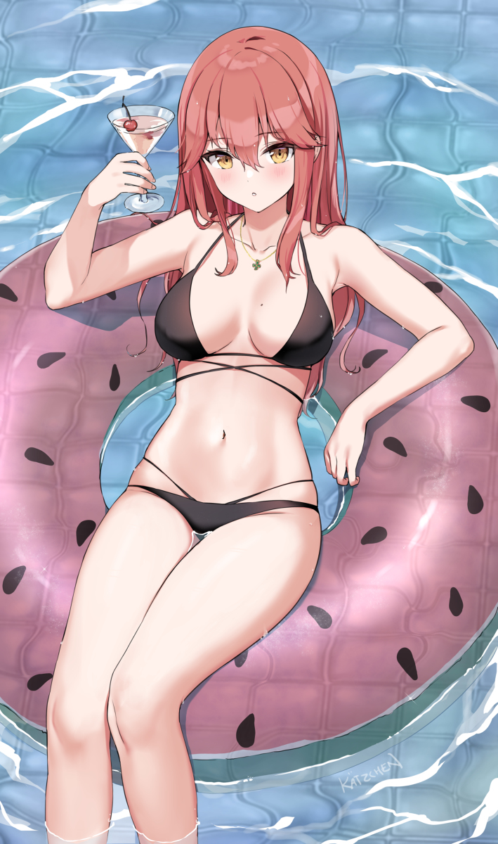 This is a pixiv picture whose title is Pool.