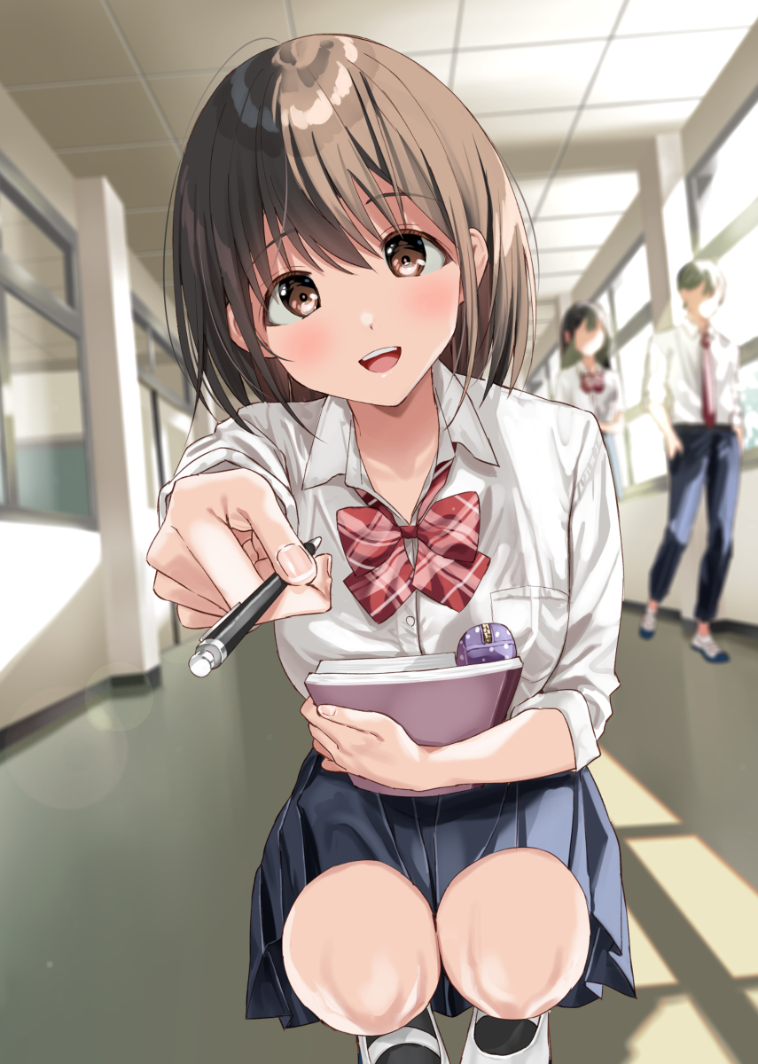 This is a pixiv picture whose title is 「はい、これも落ちてたよ？」.