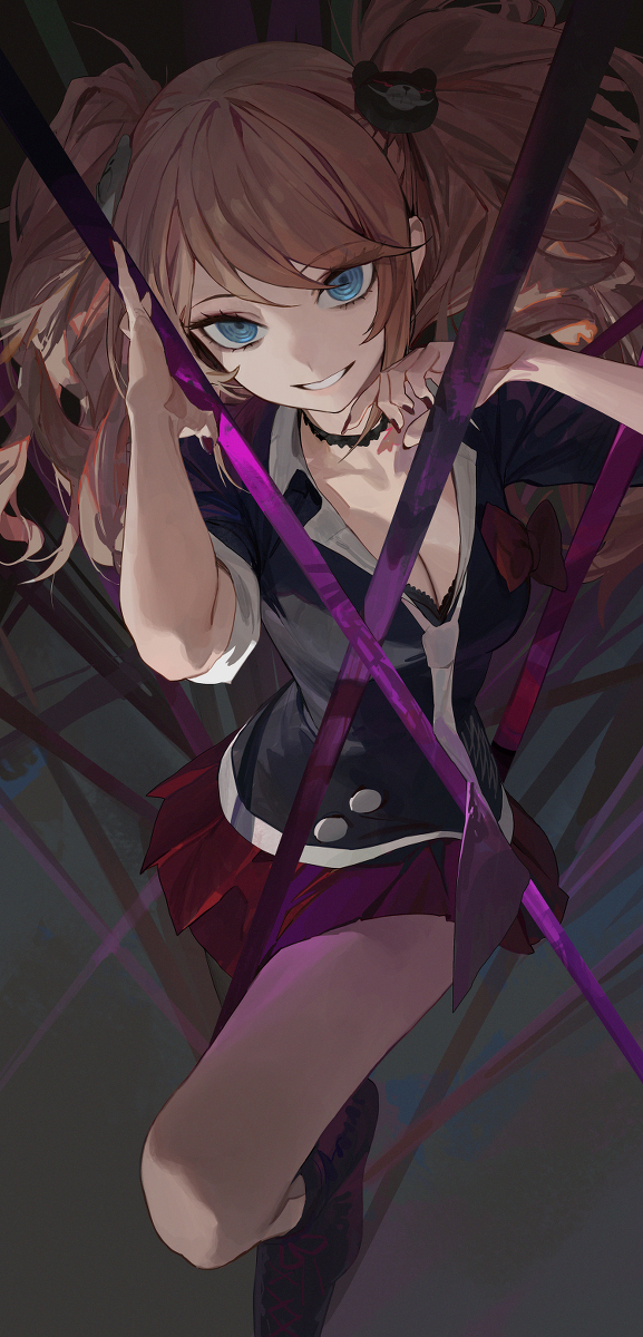 This is a pixiv picture whose title is 86日目,江ノ島盾子.