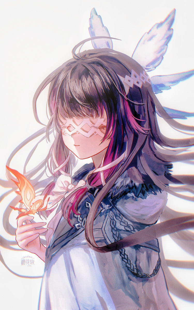This is a pixiv picture whose title is 愚人众第三席，少女，哥伦比娅.