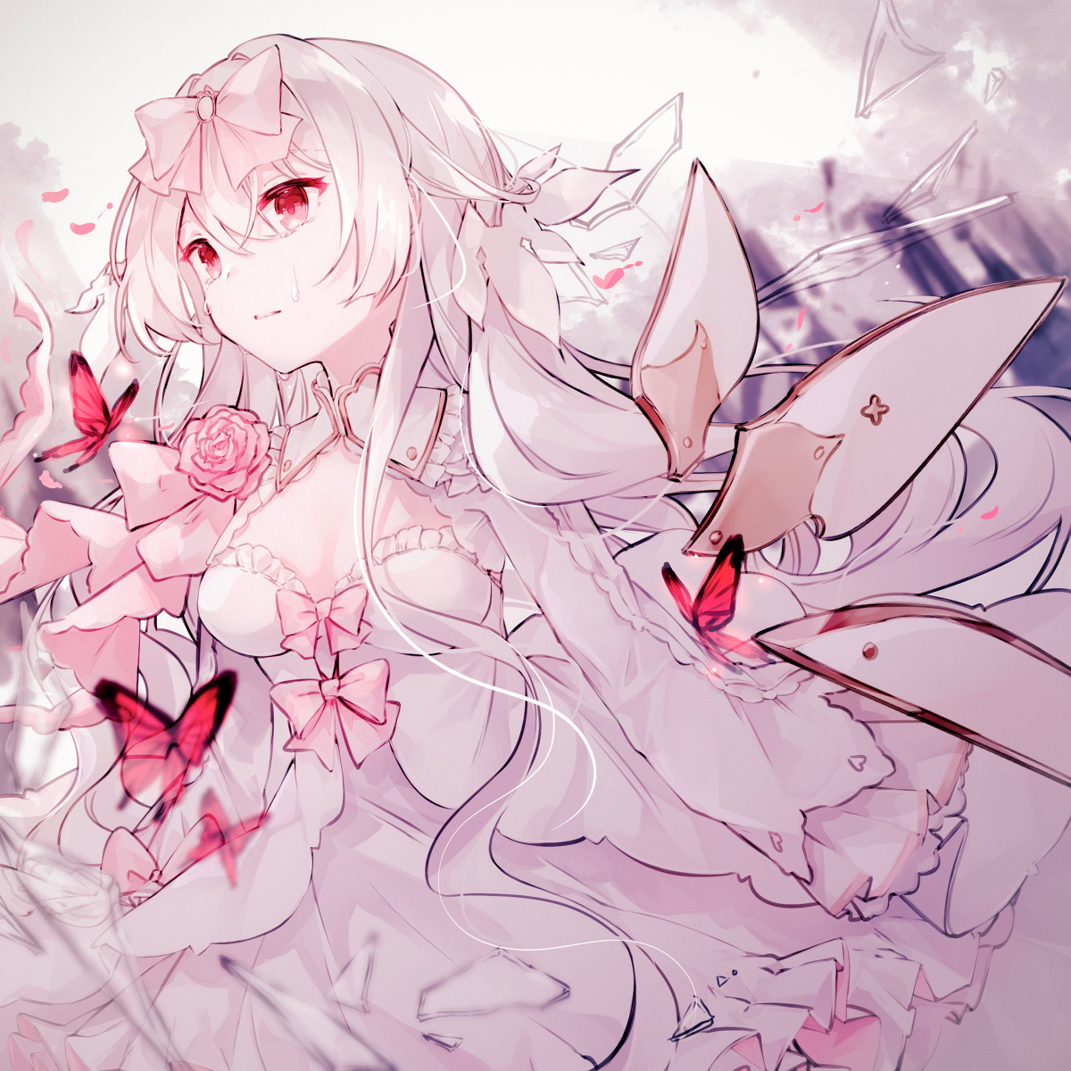 This is a pixiv picture whose title is Arcaea.
