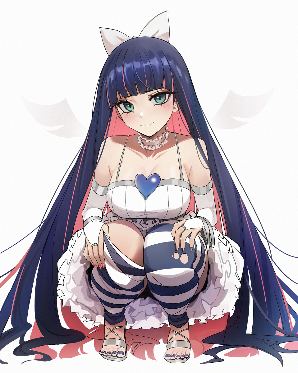 This is a pixiv picture whose title is Stocking.