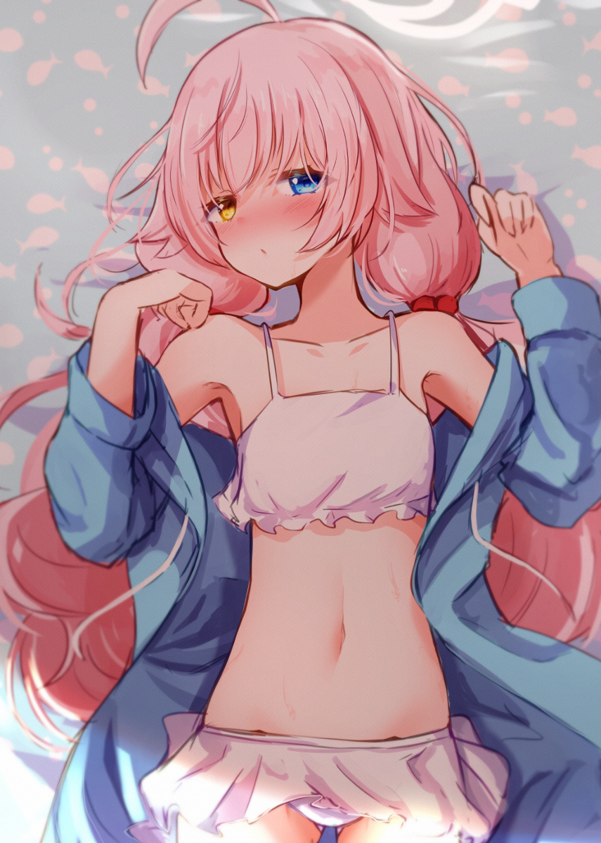 This is a pixiv picture whose title is 水着ホシノ.