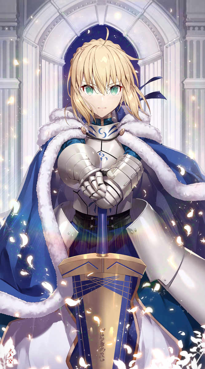 This is a pixiv picture whose title is アルトリア・ペンドラゴン.