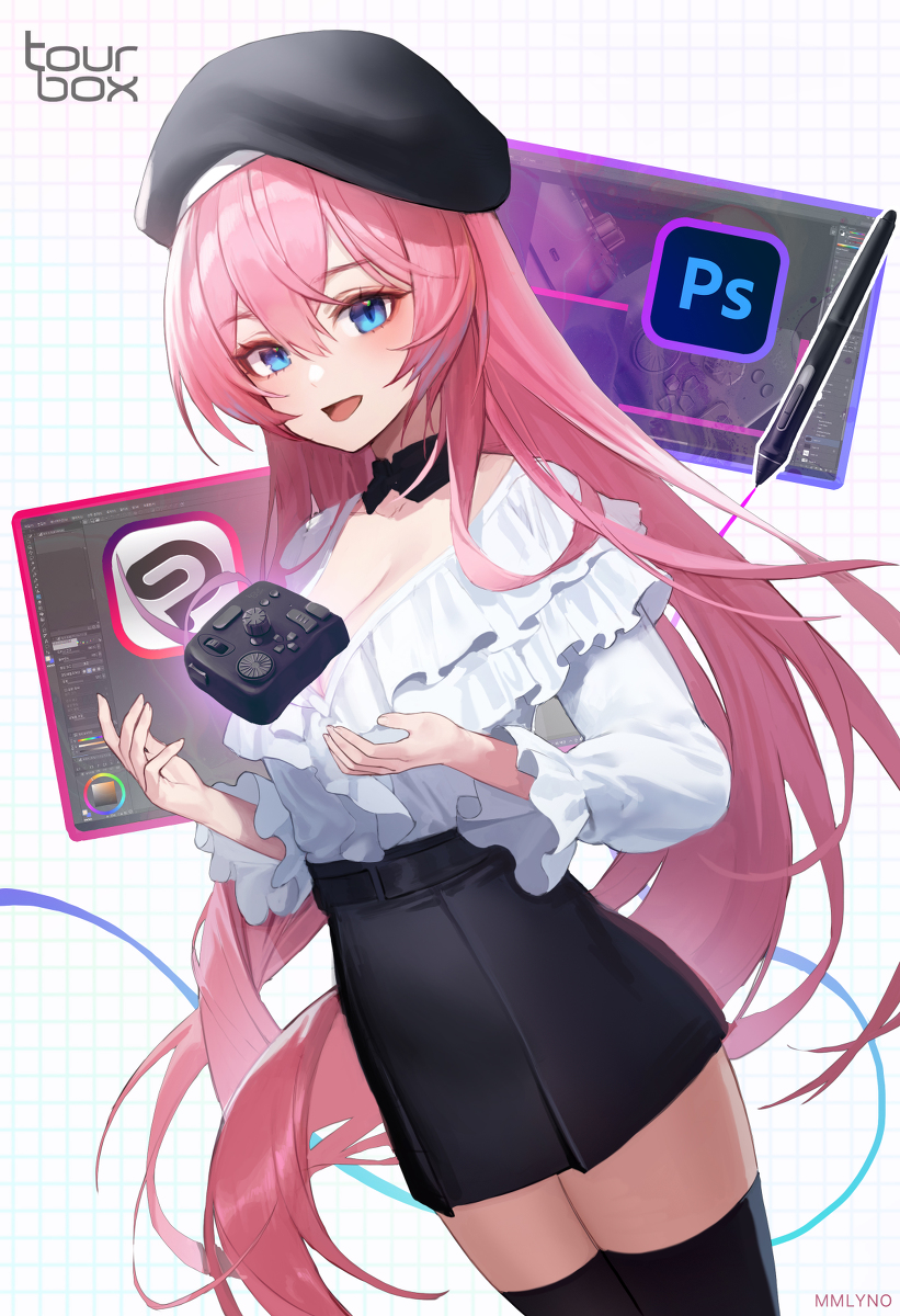 This is a pixiv picture whose title is tourbox neo.