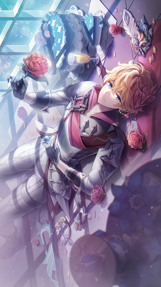 This is a pixiv picture whose title is タルタリヤ 誕生日おめでとう♥.