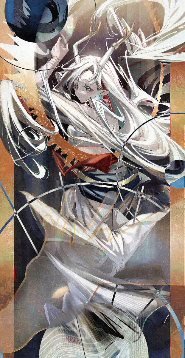 This is a pixiv picture whose title is 無題.