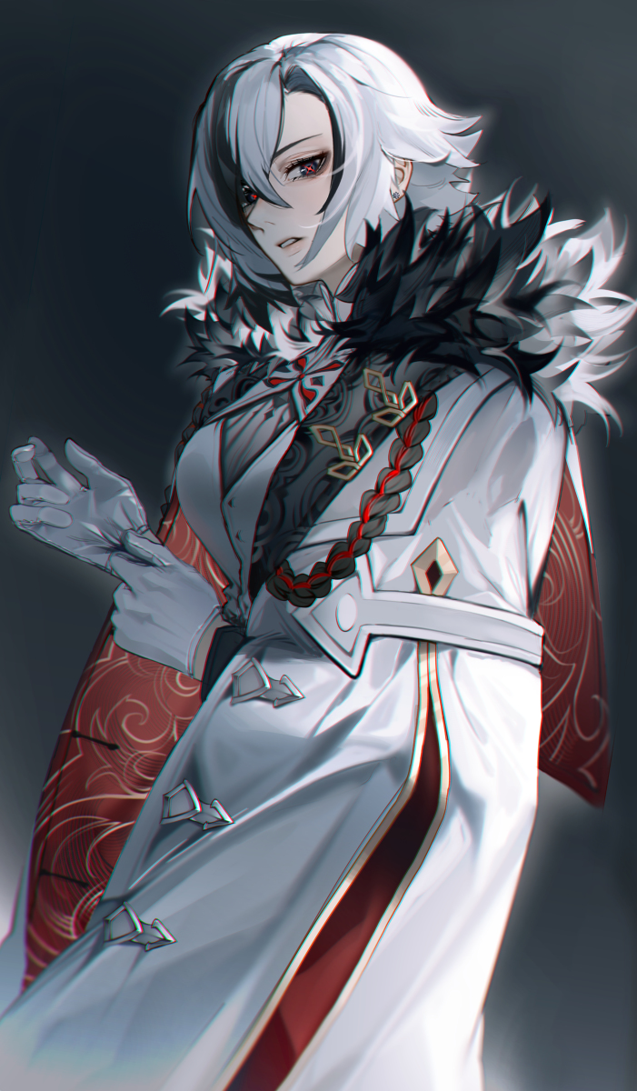 This is a pixiv picture whose title is arlechinno.
