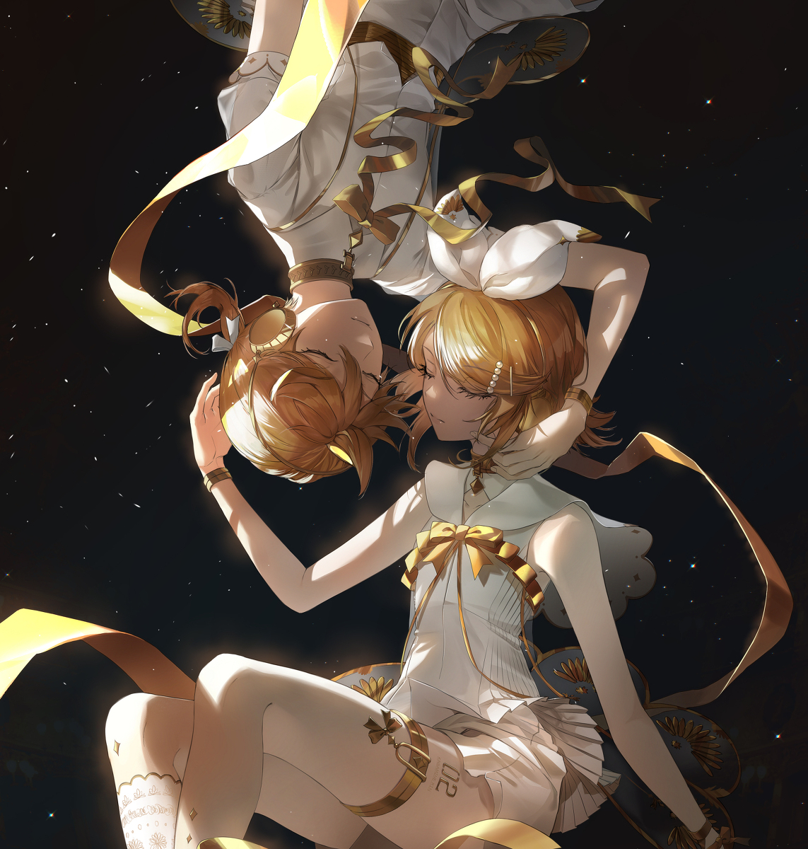 This is a pixiv picture whose title is 🎼.